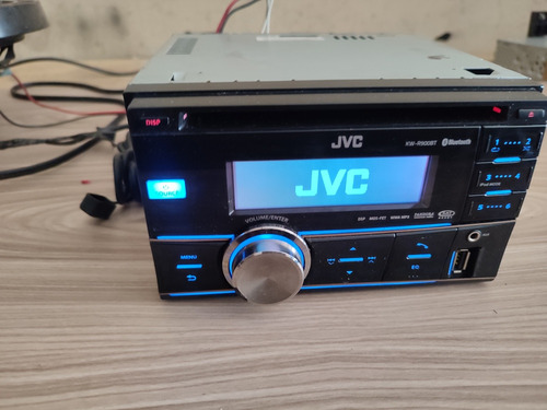 Estereo Jvc 2 Din Kw-r900bt Colores, Bluetooth Usado
