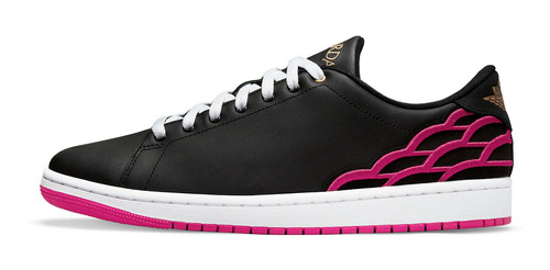 Zapatillas Jordan 1 Centre Court Black Pink Dq8577-001   