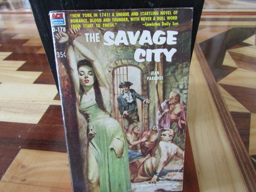  The Savage City. Jean Paradise. M-769