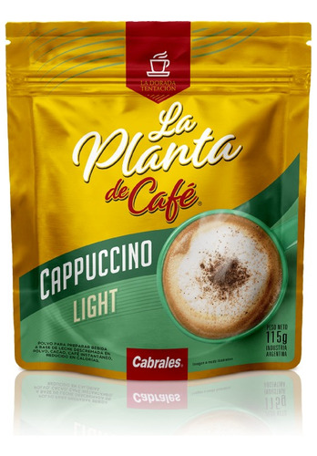 Cafe La Planta De Cafe Cappuccino Light Cabrales Chico