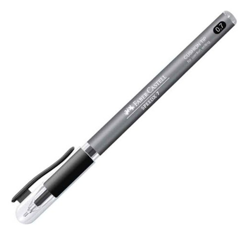 Bolígrafo Speedx 0,7 Faber Castell Negro Unidad