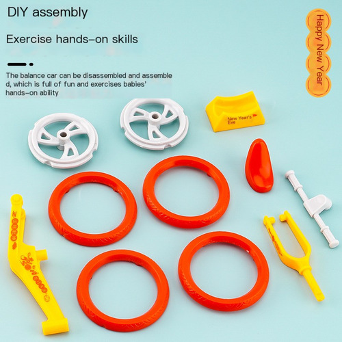 Puzzle Para Bebés, Juguete Infantil, Montaje De Bicicleta, E