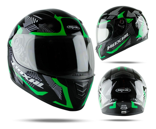 Casco Integral Xl Fractal Moxal