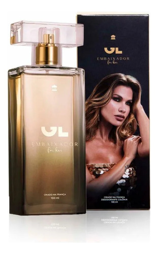 Coffret Perfume Feminino For Her 100ml + Máscara Capilar 40g