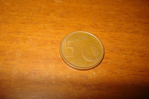 Moneda España 5 Eurocent 1999 (Usado)