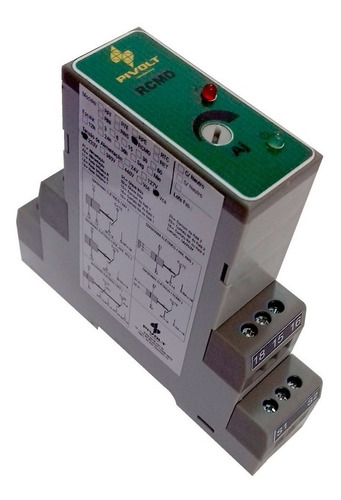 Imagem 3 de 5 de Kit Com 4 Relés De Comando À Distância(rcmd) Din 35mm 220v