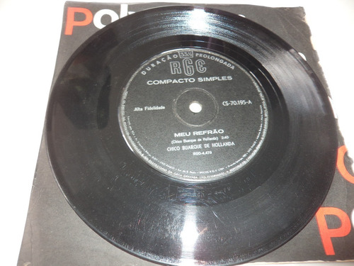 Compacto Vinil-chico Buarque-olé, Olá/meu Refrão (Usado)