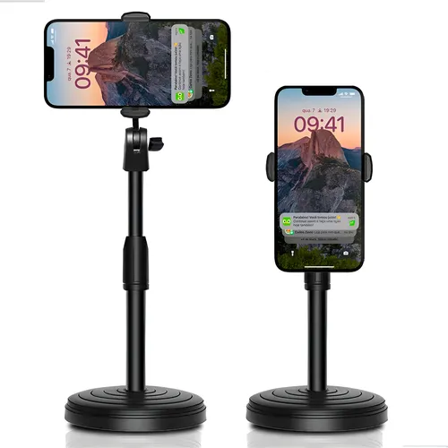 Suporte Apoiador De Celular Mesa Tripé Selfie Regulagem 360°