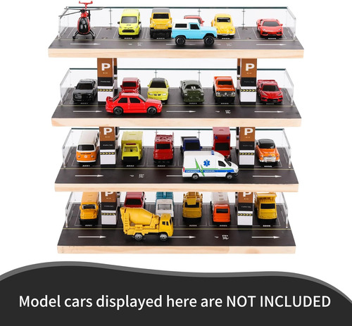 Saichotoy Hot Wheels & Matchbox Display Case, 1/64 Scale ...