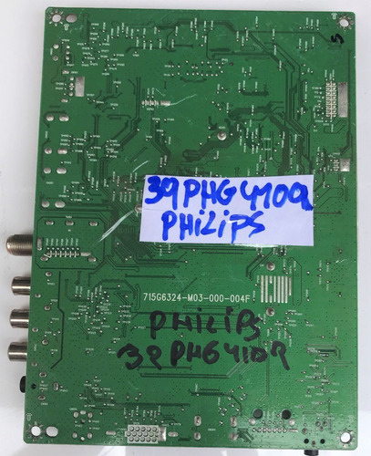 Placa Main Tv Philips 39phg4109 No Funciona