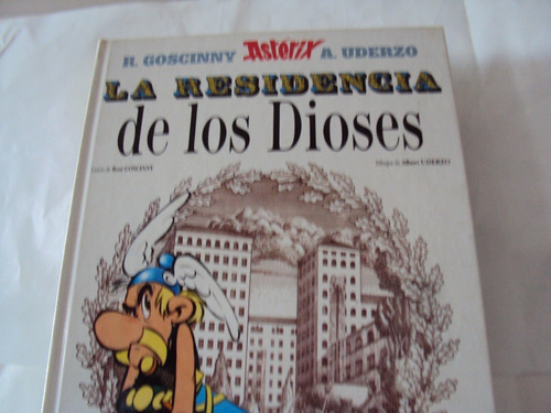 Asterix La Residencia De Los Dioses Goscinny Tapa Dura