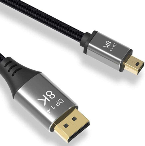 Cable Deconn Mini Dp A Displayport De 8 M 8 M (7680 X 4320).