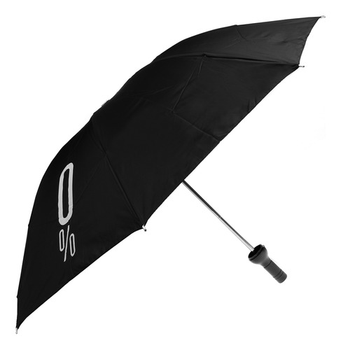 Paraguas Plegable Con Forma De Botella Negra, Antirayos Uv Y