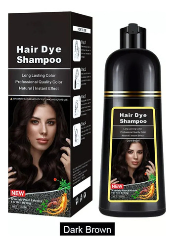 H Shampoos Instantâneos Para Tingir O Cabelo 500ml.da1