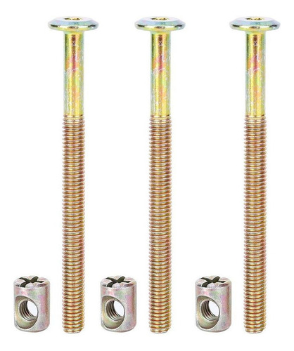 Tornillos Con Cabeza De Botón Hexagonal For Muebles, Tornil