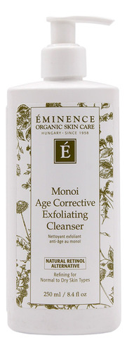 Limpiador Facial Eminence Organic Monoi Age Corrective 250ml