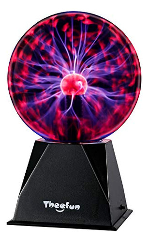 Bola De Plasma, Lámpara De Bola De Plasma De 6 Pulgadas, Glo