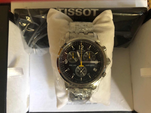Reloj Tissot Prc200 Negro Acero T17.1.586.52
