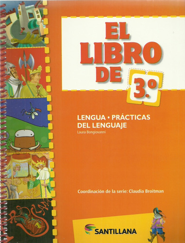 Libro ** De 3 Lengua Practicas Lenguaje 2015 - Santillana