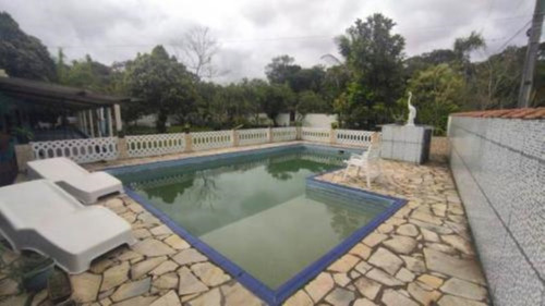 Imagem 2 de 22 de Chácara Com Piscina, Churrasqueira E Vaga Para 10 Automóveis, Em Itanhaém, No Bairro Recanto Indaiá Ref: 8815/ac