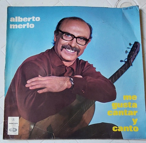 Alberto Merlo - Me Gusta Cantar Y Canto - Vinilo