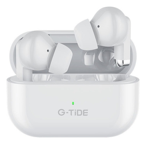 Audífonos Bluetooth 5.3 G-tide L22 Sensor Táctil Color Blanco