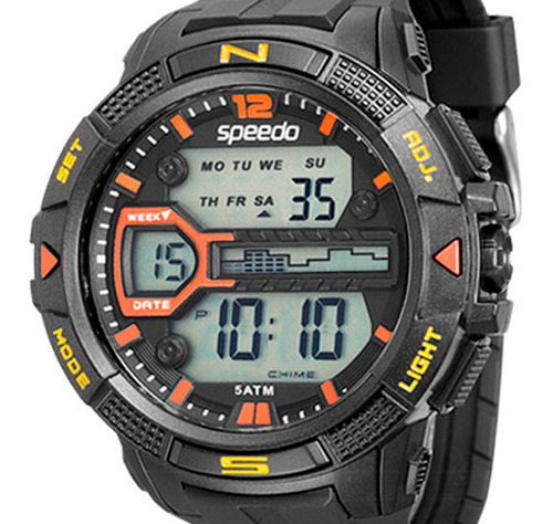 Relógio Speedo Masculino 81111g0evnp2 C/ Garantia E Nf