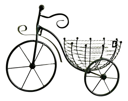 Cesta Creativa De Flores Para Bicicleta, Adornos Artísticos