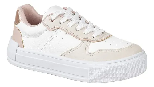 Tenis Casual Clássico Retro Recortes Force Confortavel Gigil - R$ 94,69