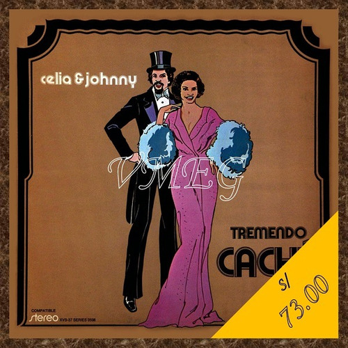 Vmeg Cd Celia Cruz & Johnny Pacheco 1975 Tremendo Caché