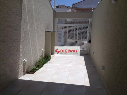Imagem 2 de 30 de Casa Nova Com 3 Dormitórios À Venda, 125 M² Por R$ 849.900 - Vila Brasílio Machado - São Paulo/sp - Ca0302