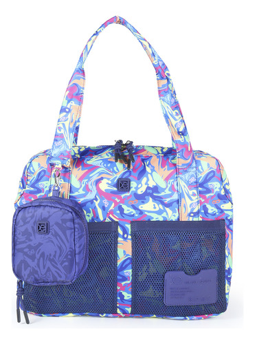 Bolsa Cloe Para Mujer Porta Laptop 15 PLG De Viaje Color Multicolor