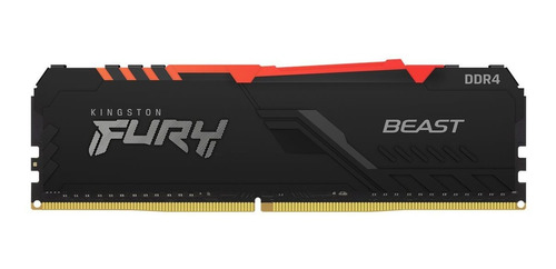 Memoria Kingston Ddr4 16gb 3600mhz Fury Rgb