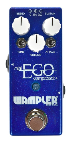 Pedal Wampler Mini Ego Compressor C/ Nf-e & Garantia 