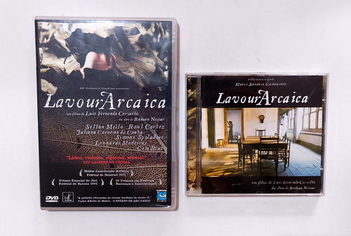 Dvd Lavoura Arcaica + Cd Trilha Sonora Obra De Raduan Nassar (Usado)