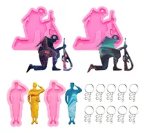 Comprar Moldes Para Artesanías De 64 Moldes De Resina De Silicona