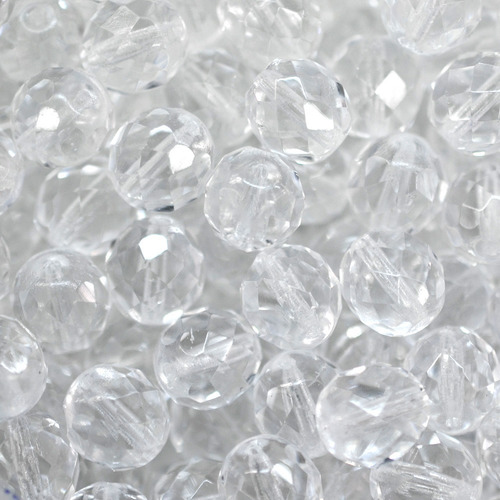 Imagem 3 de 4 de 100 Cristais Bola Com Furo Jablonex 06mm