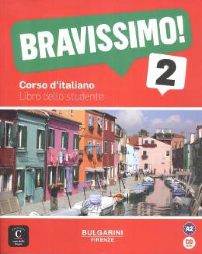 Livro Bravissimo 2 - Libro Dello Studente Con Cd - A2