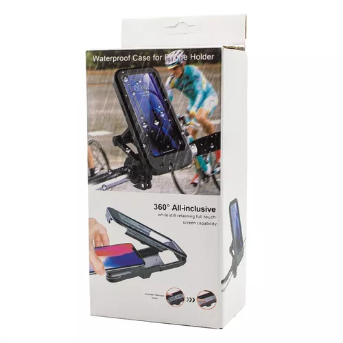 Soporte Celular Xxl Tablet Gps Moto Bici Impermeable Premium