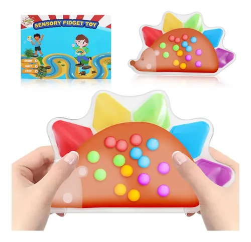 Juego Sensorial De Clasificación De Colores TonStyle | Dinosaurio Montessori Para Niños 3-6 Años | Motricidad Fina Y Aprendizaje