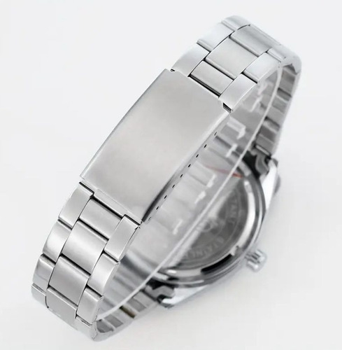 Reloj Pulsera Elegante Para Hombre Acero Inoxidable Luminoso