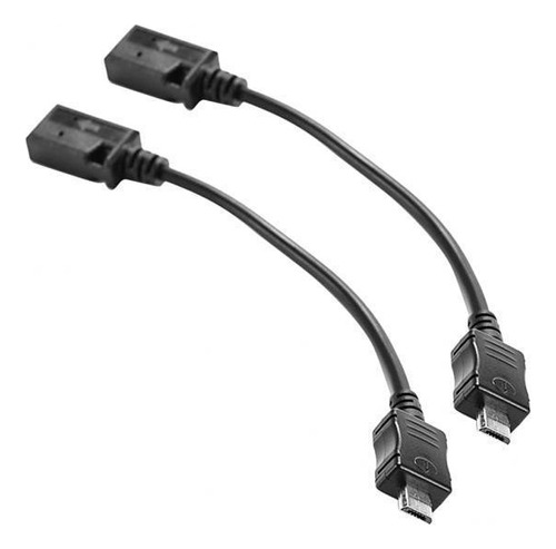 Cable Micro Usb Macho A Mini Usb Hembra 2 Piezas