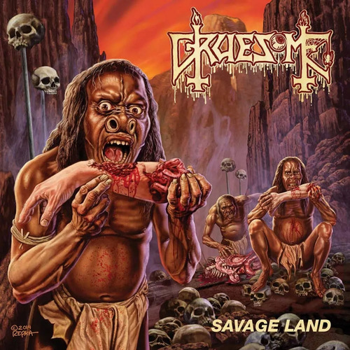 Gruesome Savage Land Lp Dimensions: Twisted Death Posseed