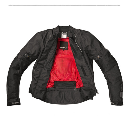 Imagen 3 de 8 de Campera Moto Stav Base Protection Abrassion Control