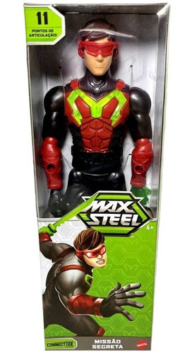 Boneco Articulado Max Steel Missão Secreta Original Mattel