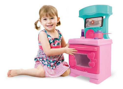 Cozinha Infantil De Brinquedo Para Meninas Sweety Fantasy 