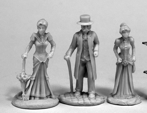 Reaper Miniatures 80068 Victorianos (3), Chronoscope Bones