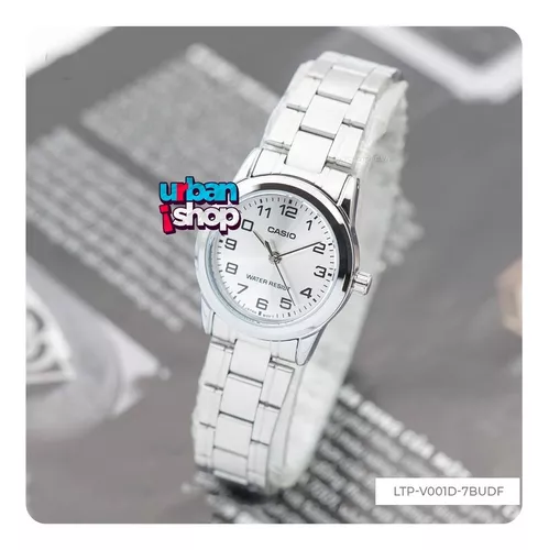 Reloj Casio Mujer Ltp_v001d_7bu Acero Inoxidable