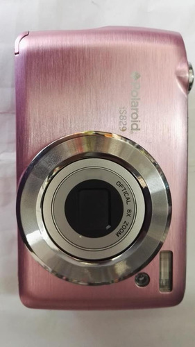 Camera Polaroid Is829- 16mp Rosa 8x200m Optico Rosa /roxa