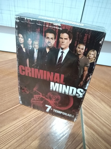 Box - Criminal Minds - 7ª Temporada - 5 Discos - Lacrado